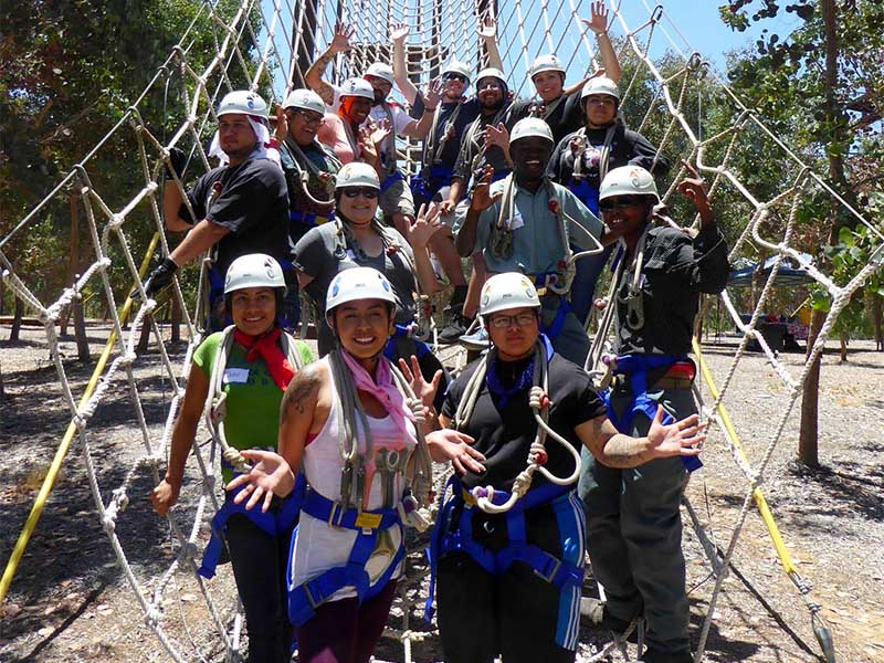 Ropes Course Team Challenge | Out of the Ordinary Group Adventures