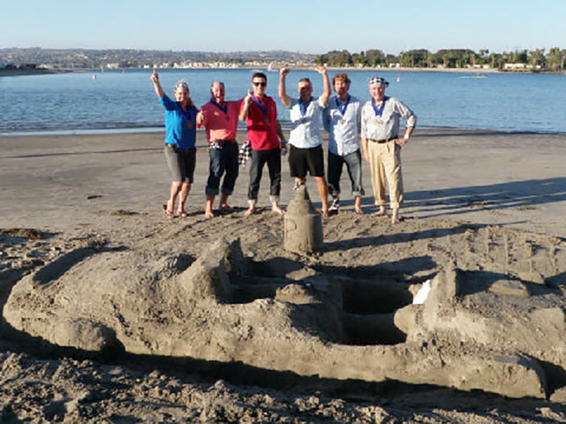 Sand Sculpture Competition - Out of the Ordinary Group Adventures