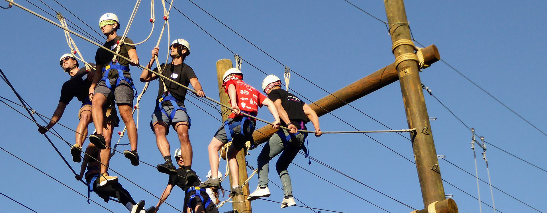 Ropes Course Team Challenge Team Building San Diego